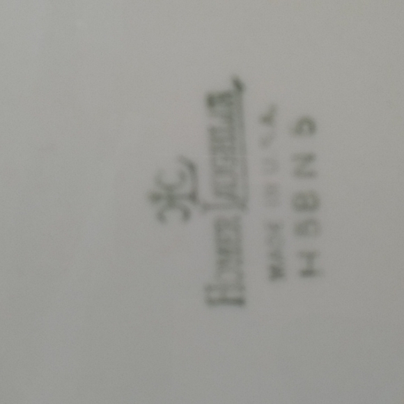 Antique Homer Laughlin platter Made in Newell WV in August 1915 - Picture 6 of 6